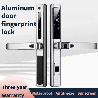 QLEUNG S616 IP65 Waterproof Smart Door Lock with Fingerprint and Tuya App