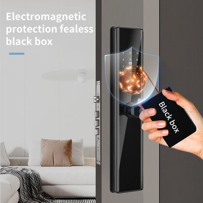 Tuya Zigbee Cerradura de puertas inteligentes sin llave y con huella digital