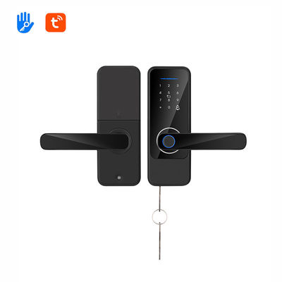 Tuya App Bloqueo electrónico de contraseña Wifi Bloqueo biométrico de puerta para el hogar