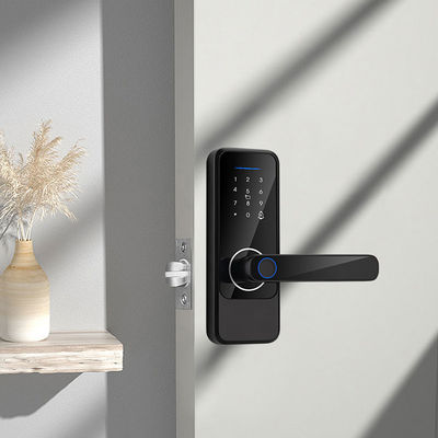 TuyaSmart TTlock Wifi Cerradura de puertas Desbloquear a través de la clave de contraseña de huella digital