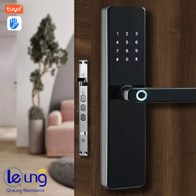 Cerradura inteligente de aleación de zinc de bronce rojo Tuya TTlock para puerta de acero
