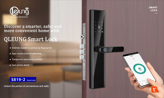 5 kg de huella digital cerradura de puerta biométrica código de acceso IC Card Bluetooth cerradura de puerta