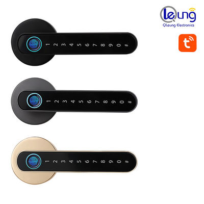 S604L Cerraduras de puertas de huellas dactilares Tuya Smart Lock Puerta de bloqueo espesor 35mm-55mm
