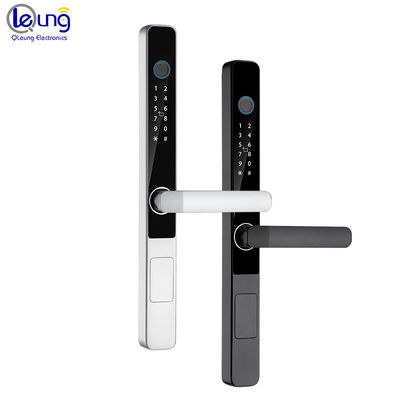 IP65 Cerradura de puerta inteligente de vidrio templado Contraseña Cerradura inteligente huella digital