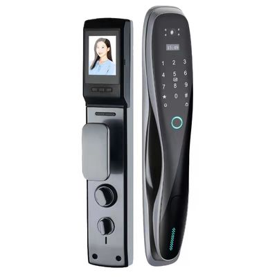 Cerradura de puerta de cámara totalmente automática USmart Go App Aleación de aluminio para apartamento