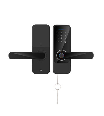 S810 Bloqueo inteligente de huellas digitales teclas Wifi Bloqueo de puerta simple Tuya Bloqueo de huellas digitales TTlock Smart Home Door Lock