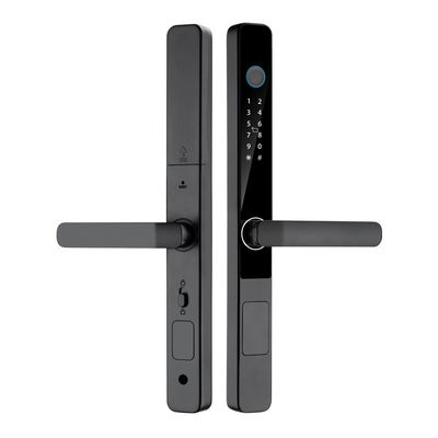 Tarjeta de contraseña digital exterior IP65 a prueba de agua de huellas dactilares con Tuya TTlock App Desbloqueo remoto de cerradura de puerta de casa inteligente