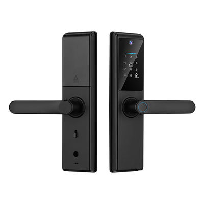 Tuya Wifi APP Control remoto Impresión digital Código de tarjeta Clave S821Max Cerradura inteligente con cámara para uso en el hogar Oficina Apartamento Hotel