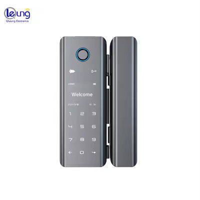Qleung G9S Tuya Cerradura de puertas Campanilla de tarjeta Contraseña Impresión digital Cerradura de puertas inteligentes