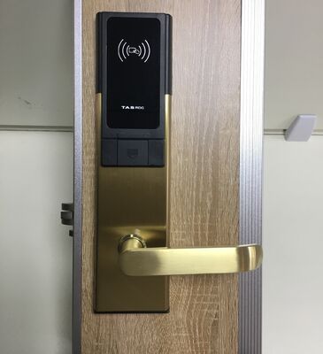 Cerradura de hotel con sistema M1 QL-T1 RFID, cerradura de tarjeta de hotel de alta calidad