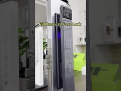 Cerradura de puerta de llamadas de video 3D con Wifi App, cámara de impresión digital y peso de 6 kg.